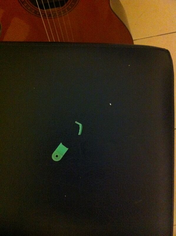 The cleaned case with PCB